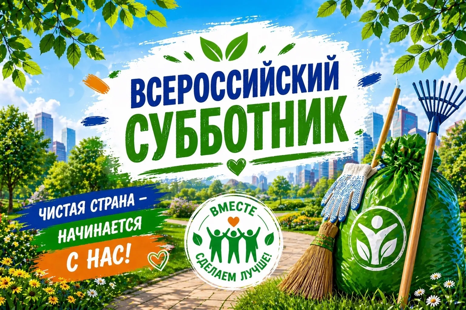 🌿✨ Вместе делаем мир чище и красивее! ✨🌿