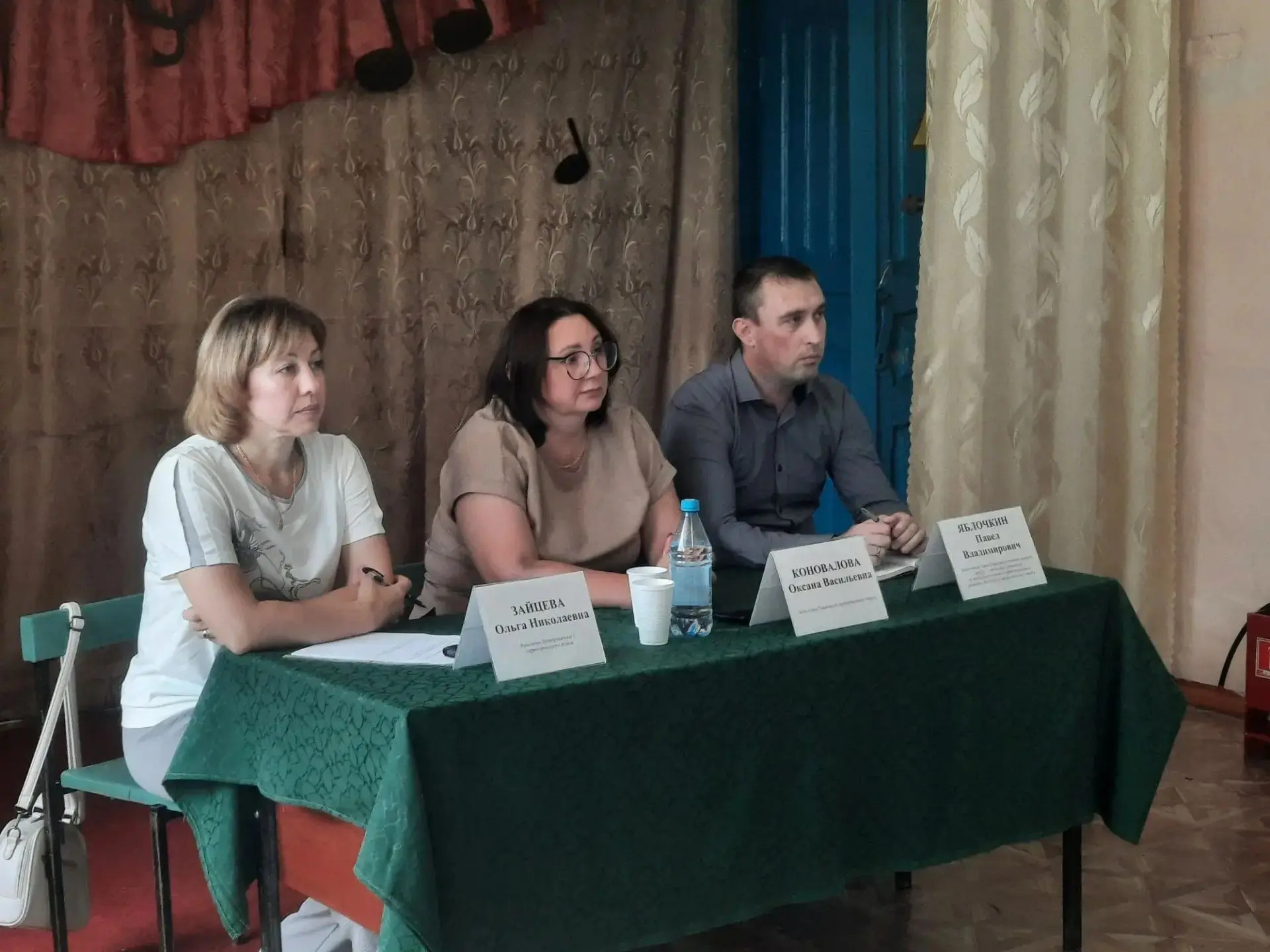 Встретились с жителями д. Тяжино-Вершинка. Рассказали о реализуемых проектах на территории Тяжинског