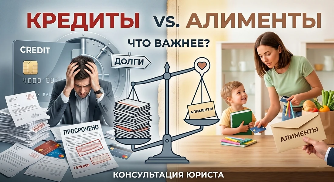 Кредит vs Алименты: что важнее?
Вопрос от подписчика:
«Здравствуйте! У меня такая беда, бывший муж