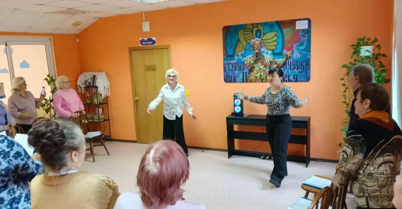 Душевный праздник в клубе «Активное долголетие»