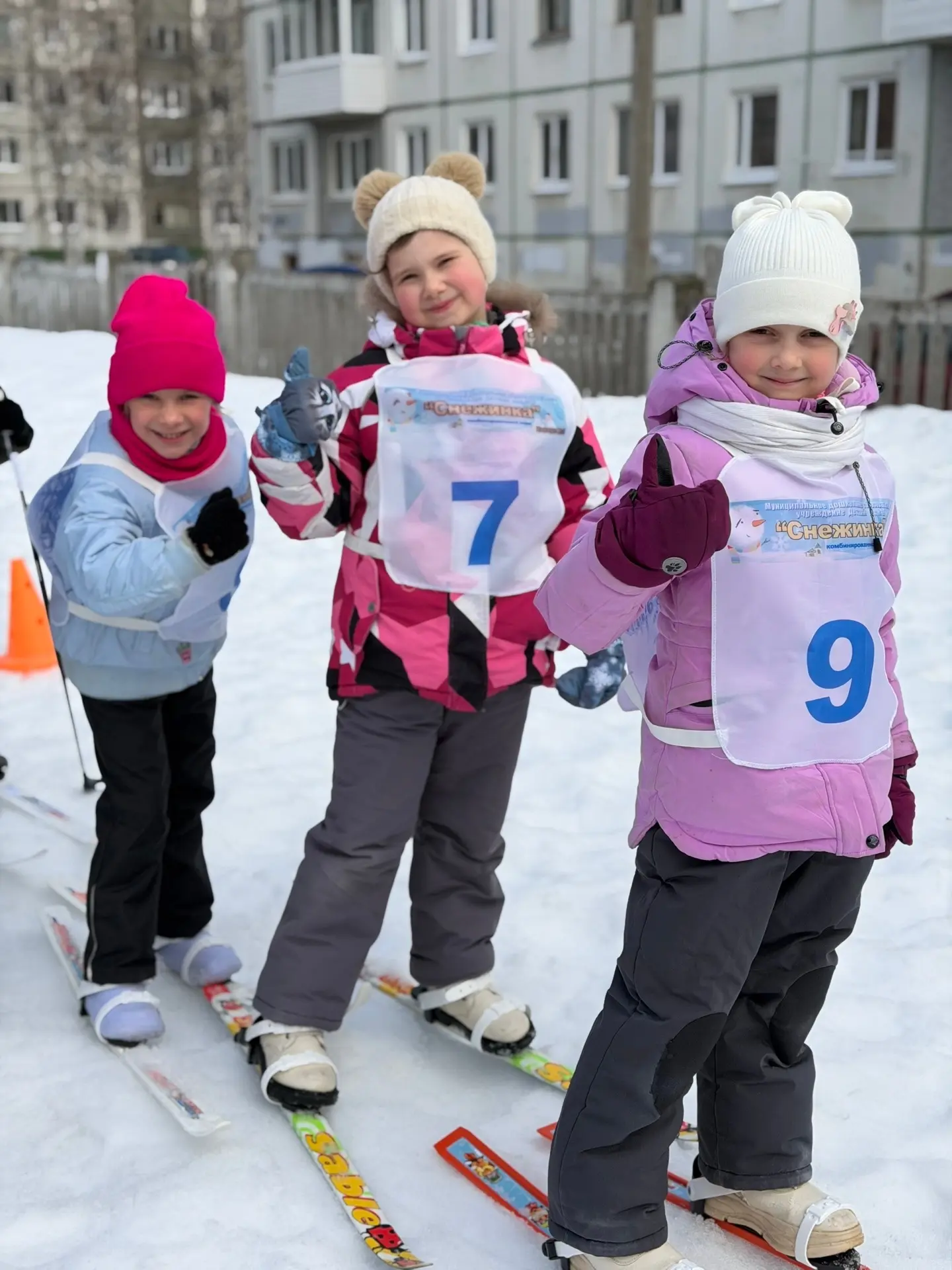 ⛷️ Лыжные гонки на призы «Снежинки»: наши дети — большие молодцы! ⛷️