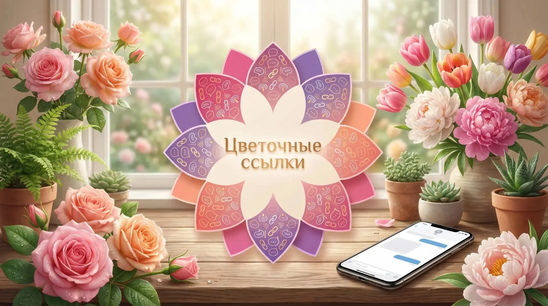 💐 "Цветочные ссылки"? Серьёзно? 🌸 Ну кто-то явно не смог выбрать между "ботаникой" и ...