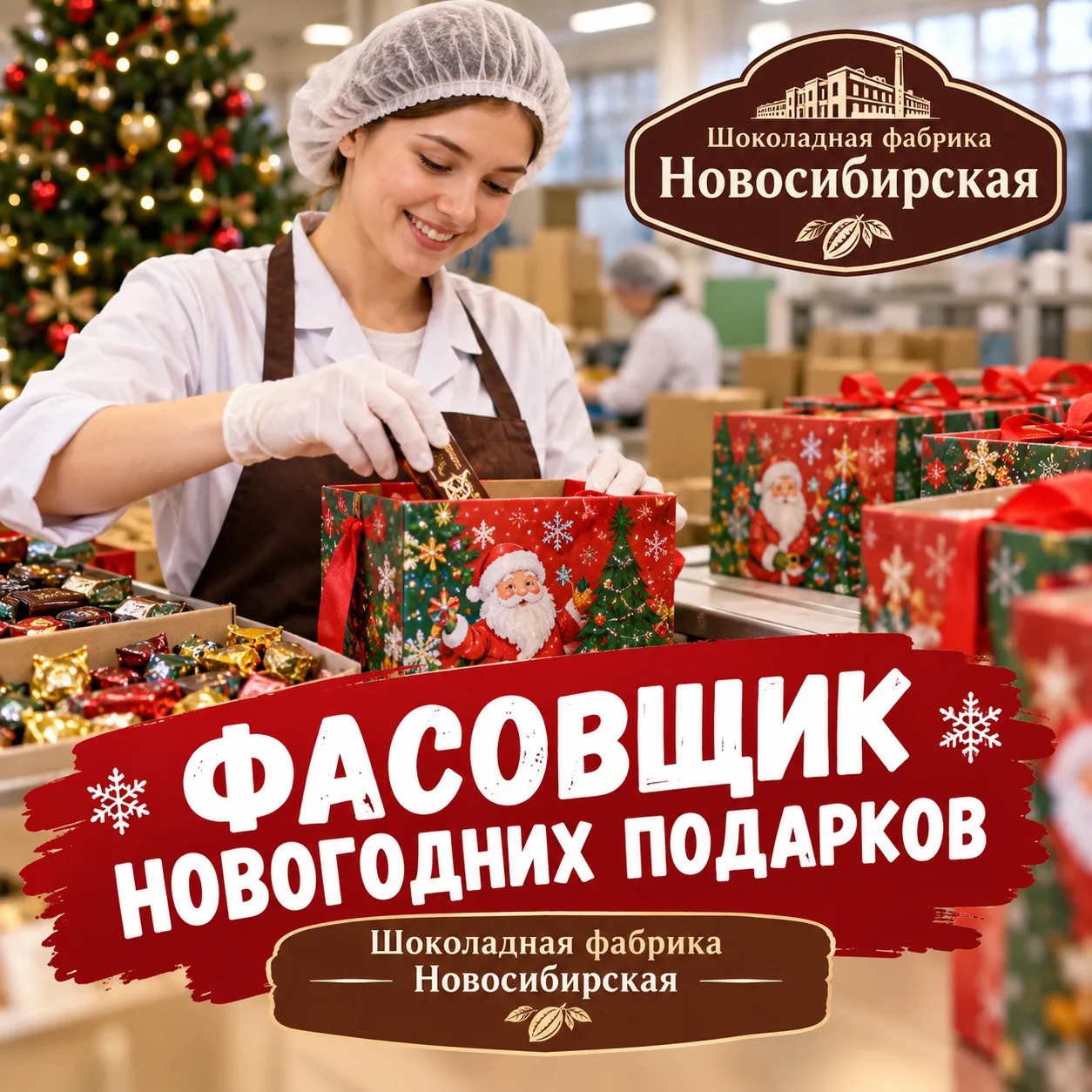 ФАСОВЩИК НОВОГОДНИХ ПОДАРКОВ