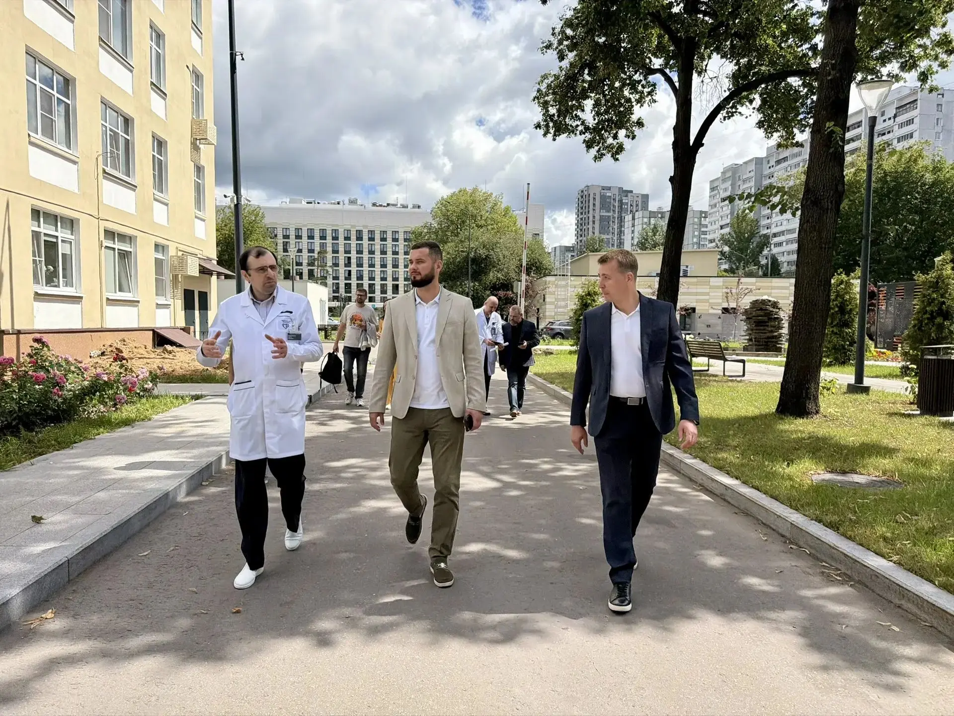 🏥 В Бабушкинском районе продолжается ремонт ГКБ имени А.К. Ерамишанцева
