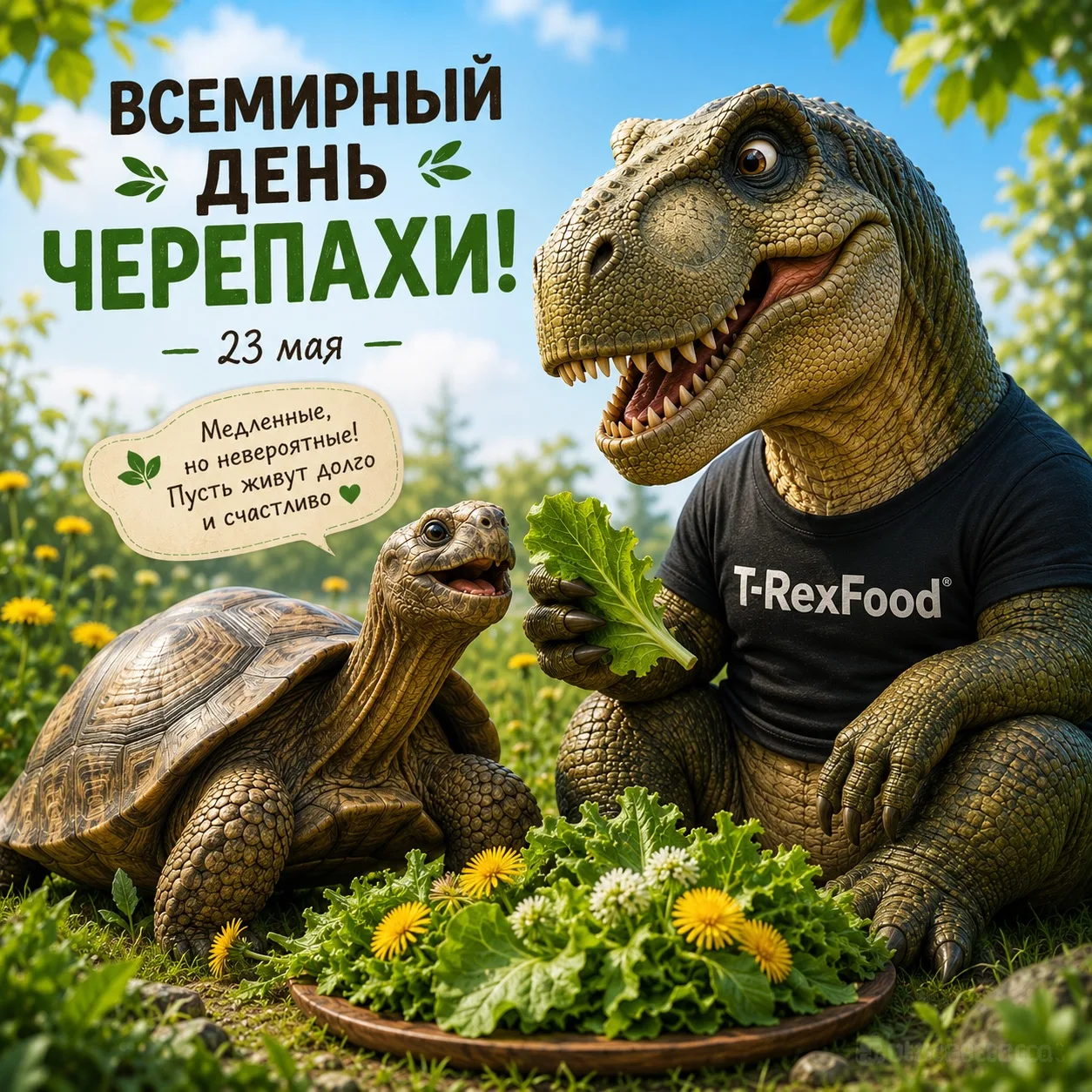 🐢 Сегодня отмечается Всемирный день черепахи!