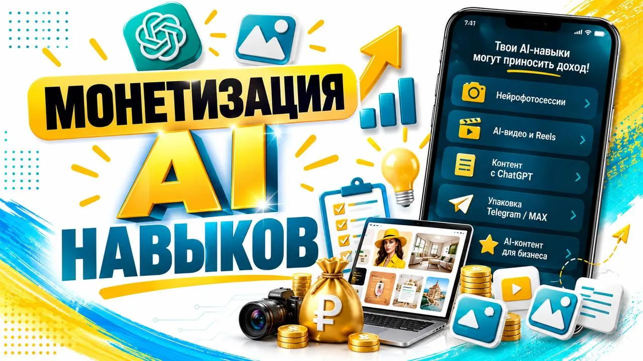 МОНЕТИЗАЦИЯ АI НАВЫКОВ