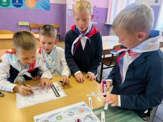 В начальной школе состоялся вводный «Орлятский урок»!