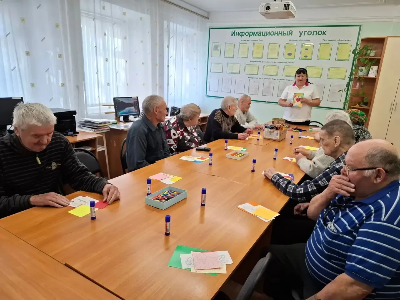 Сегодня наши проживающие ездили на мероприятие в Далматовский дом детского творчества, ...
