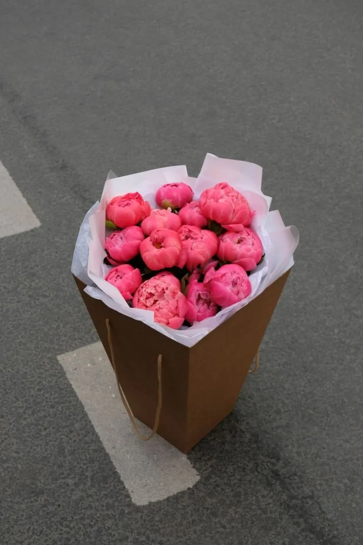 🌸 Пионы + свежие розы в новом поступлении 🌸