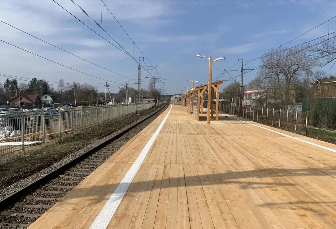 🚉 В Одинцовском округе приступают к масштабной реконструкции пассажирской платформы ст. Жаворонки.  