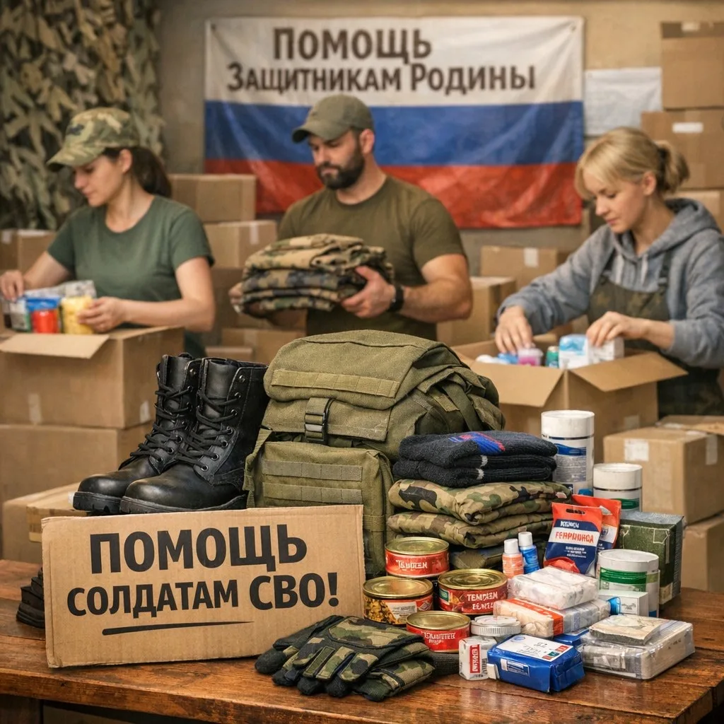 Сбор посылок для наших защитников: частичка дома в каждом рюкзаке! 🇷🇺  Друзья, мы объявляем сбор гум