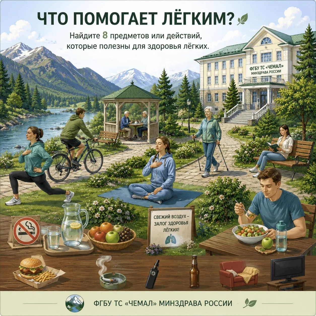 🫁 Пробуем новый формат публикаций!

Мы подготовили для вас небольшую игру на внимательность. На кар