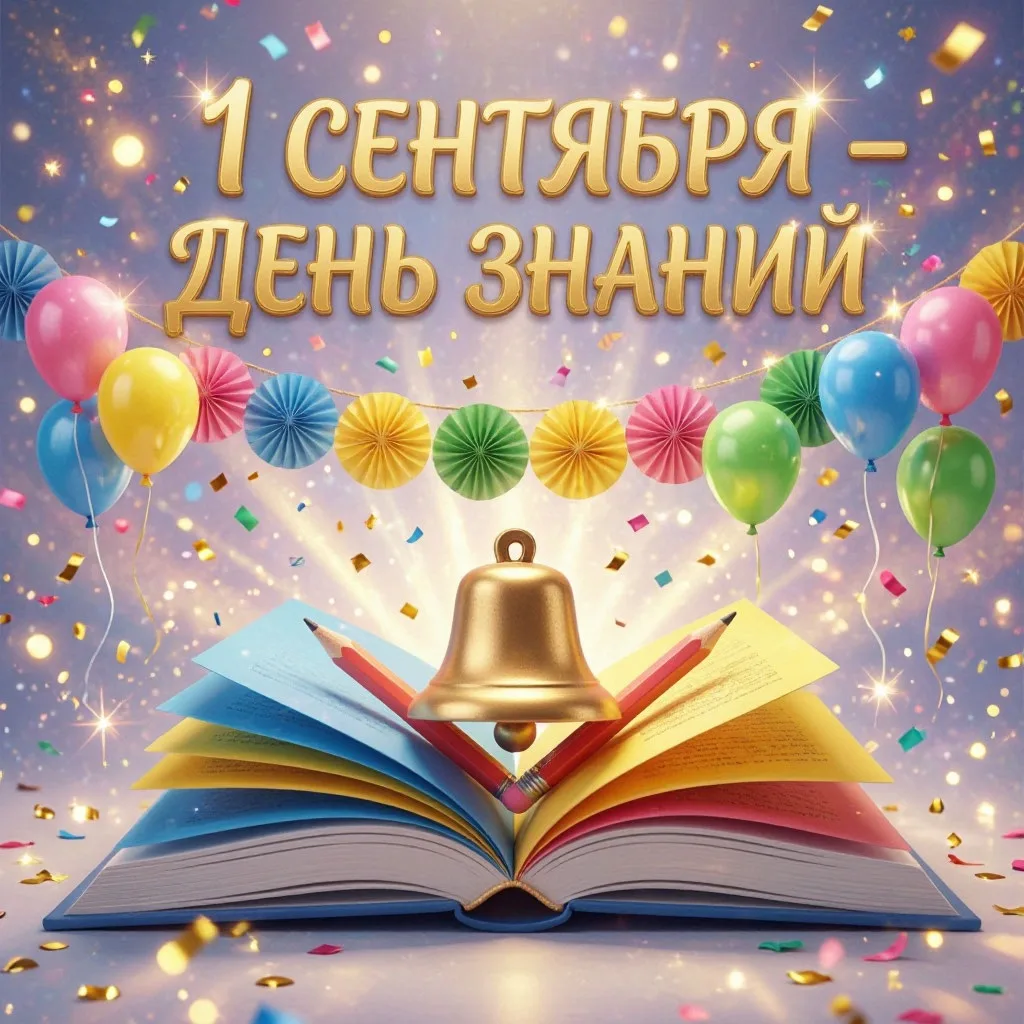 🎉 С Днём знаний, дорогие друзья! 🎉