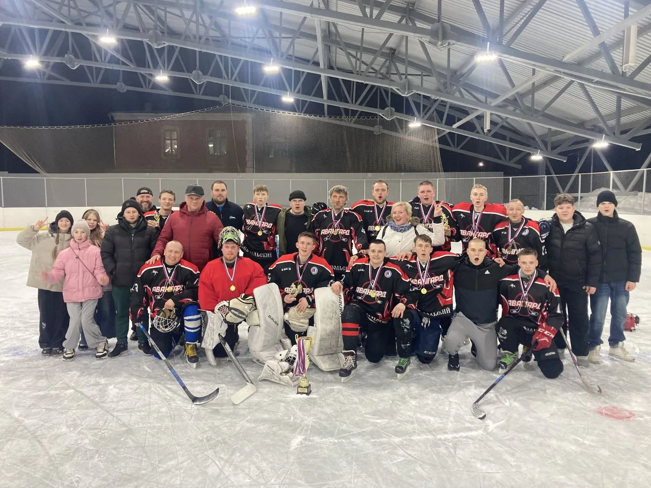 🏒Чемпионат Юрьев-Польского муниципального округа по хоккею с шайбой завершён!  С 14 января по 13 мар