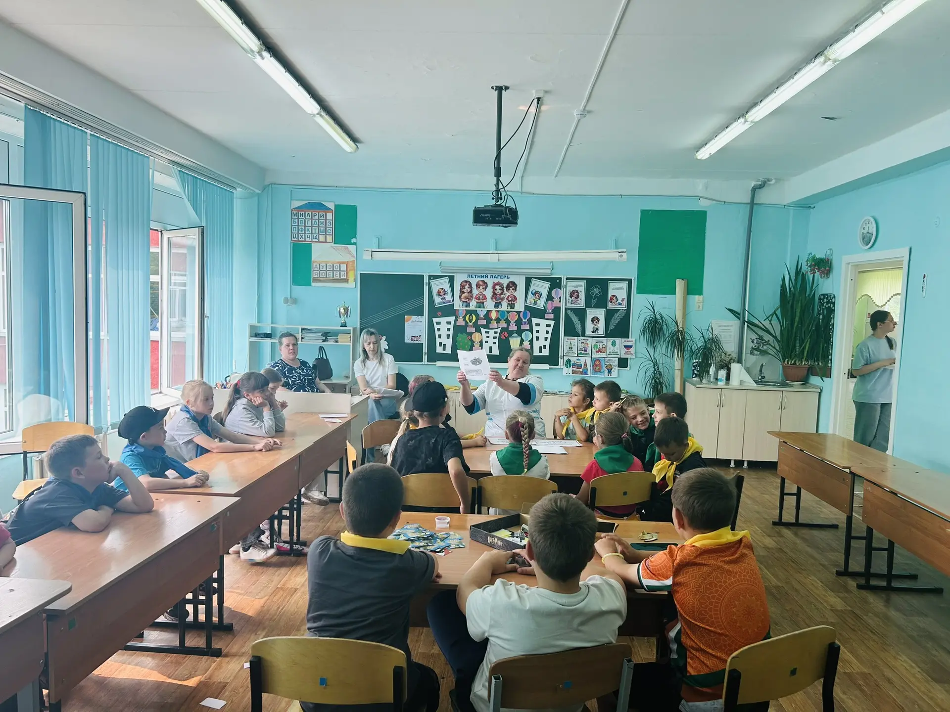 🌸Сегодня в пришкольном лагере прошли профилактические беседы посвященные здоровому образу жизни.
🔋