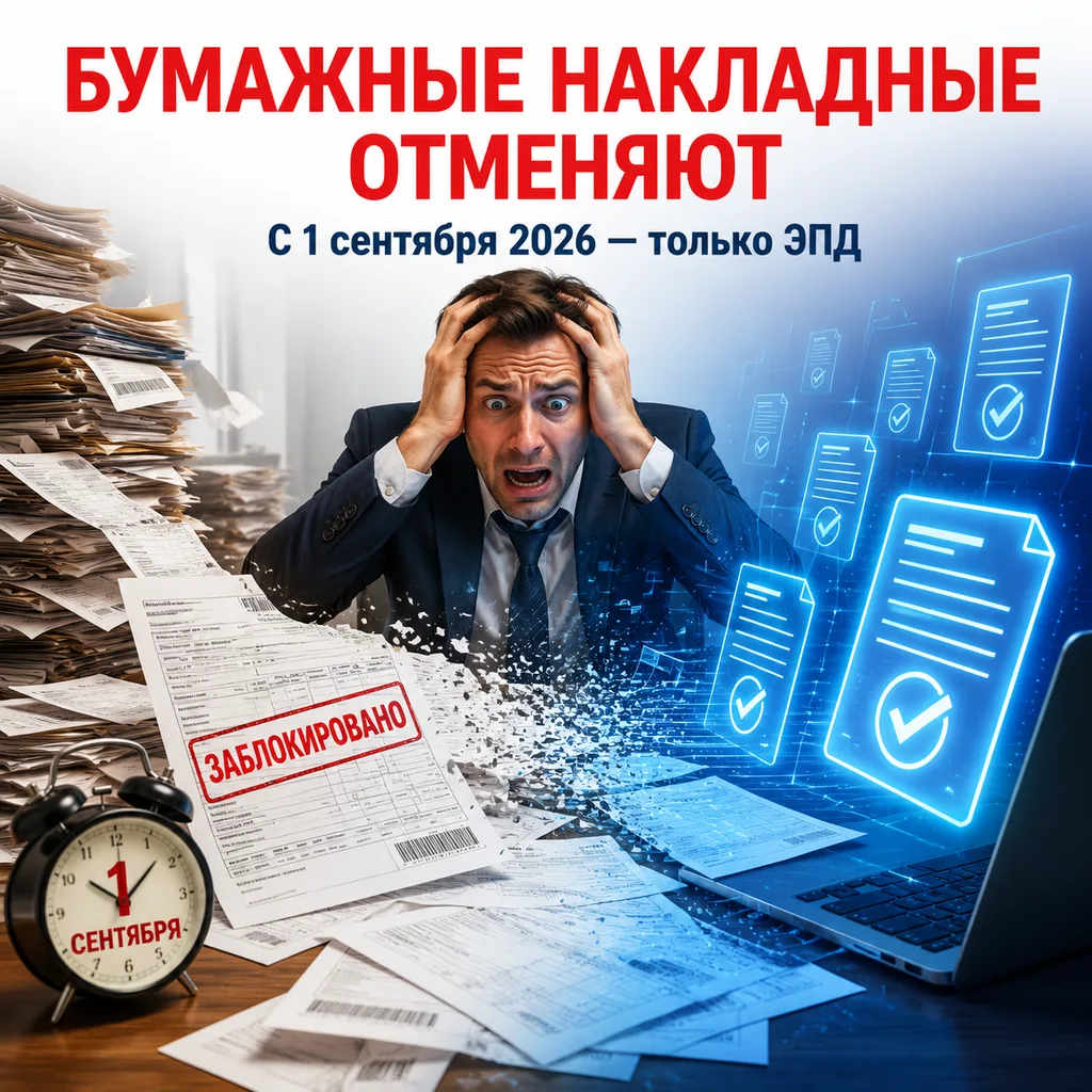 ⚠️Заблокируют ли ваши расходы из-за одной бумажки?
С 1 сентября 2026 года — да.

С 1 сентября вся от