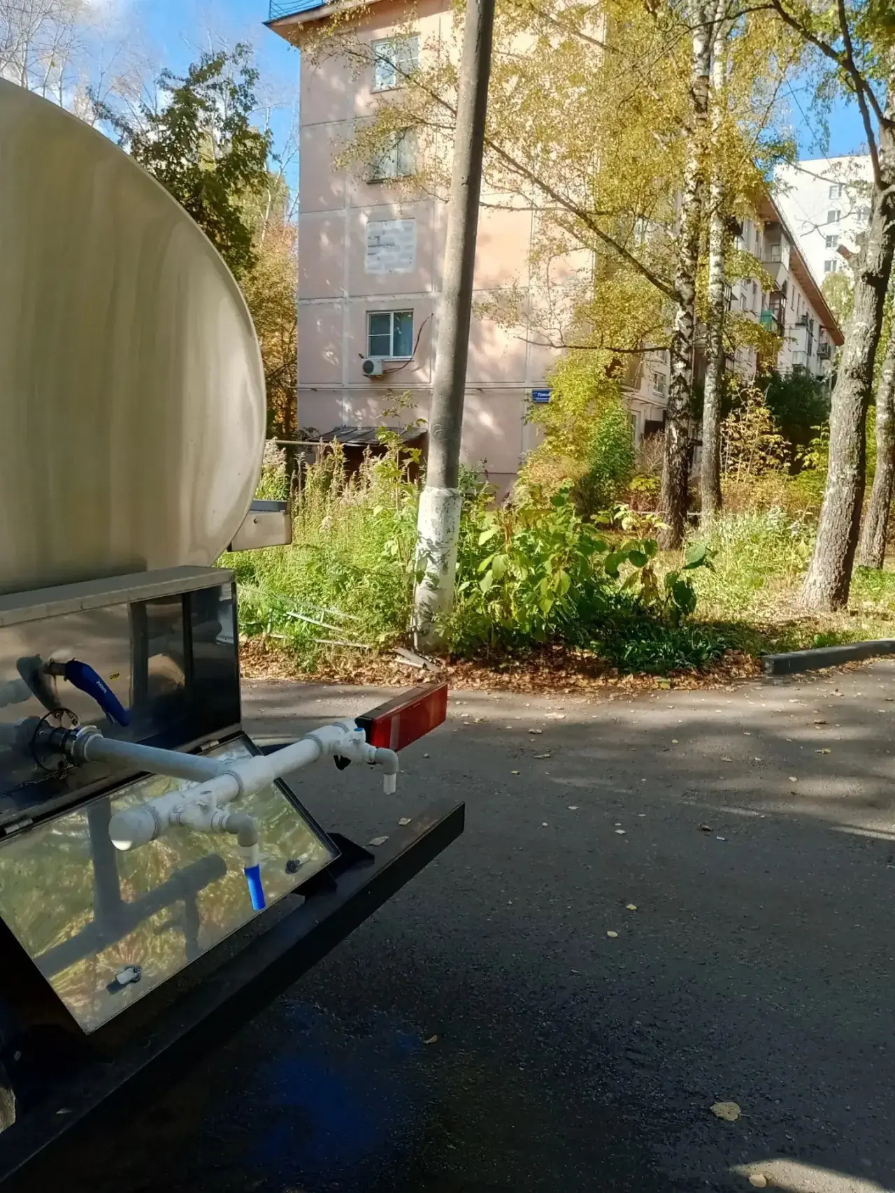 💧Автоцистерна с питьвой водой расположена в/г Павшино д.14