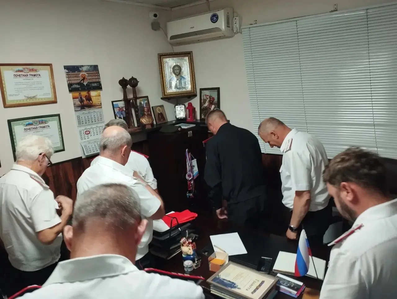 15.06.2026
Алексеевское СКО 

Казаки Алексеевского станичного казачьего общества провели очередное е