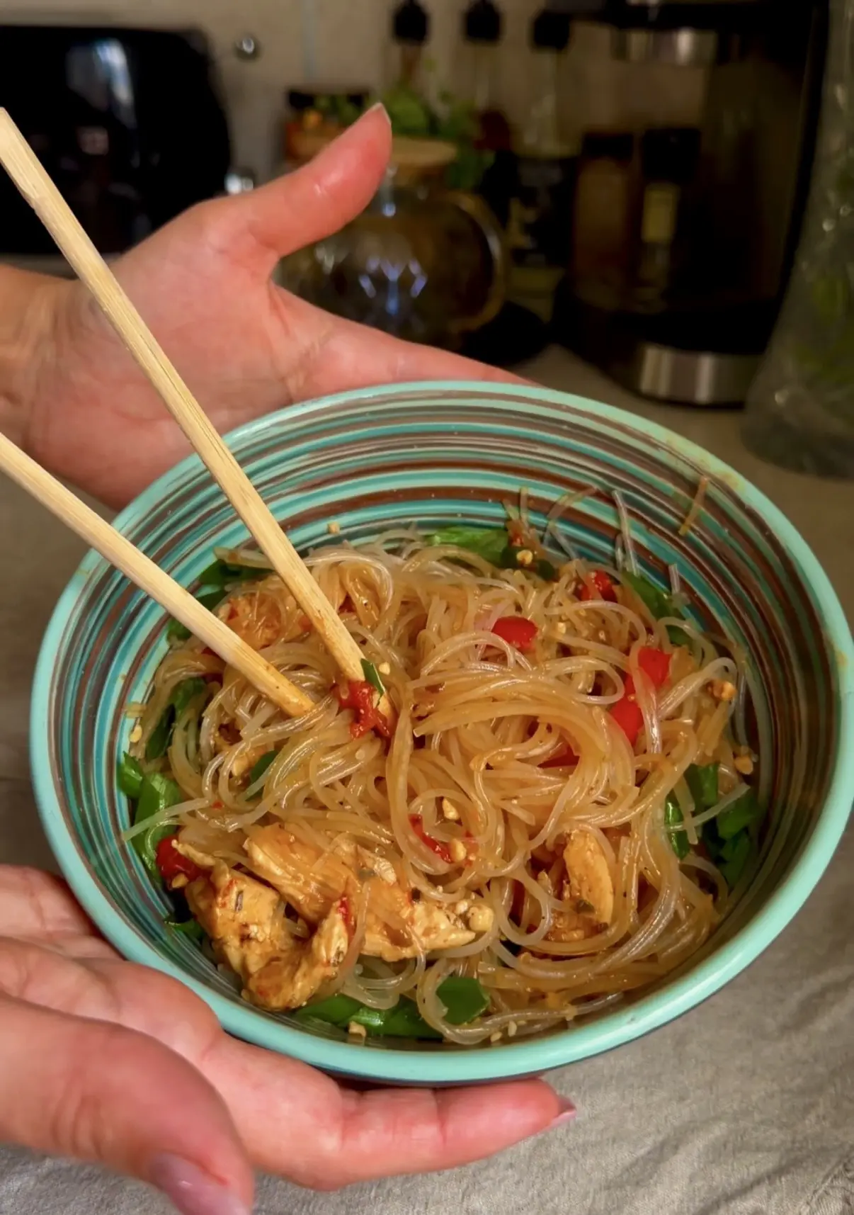 Фунчоза с курицей