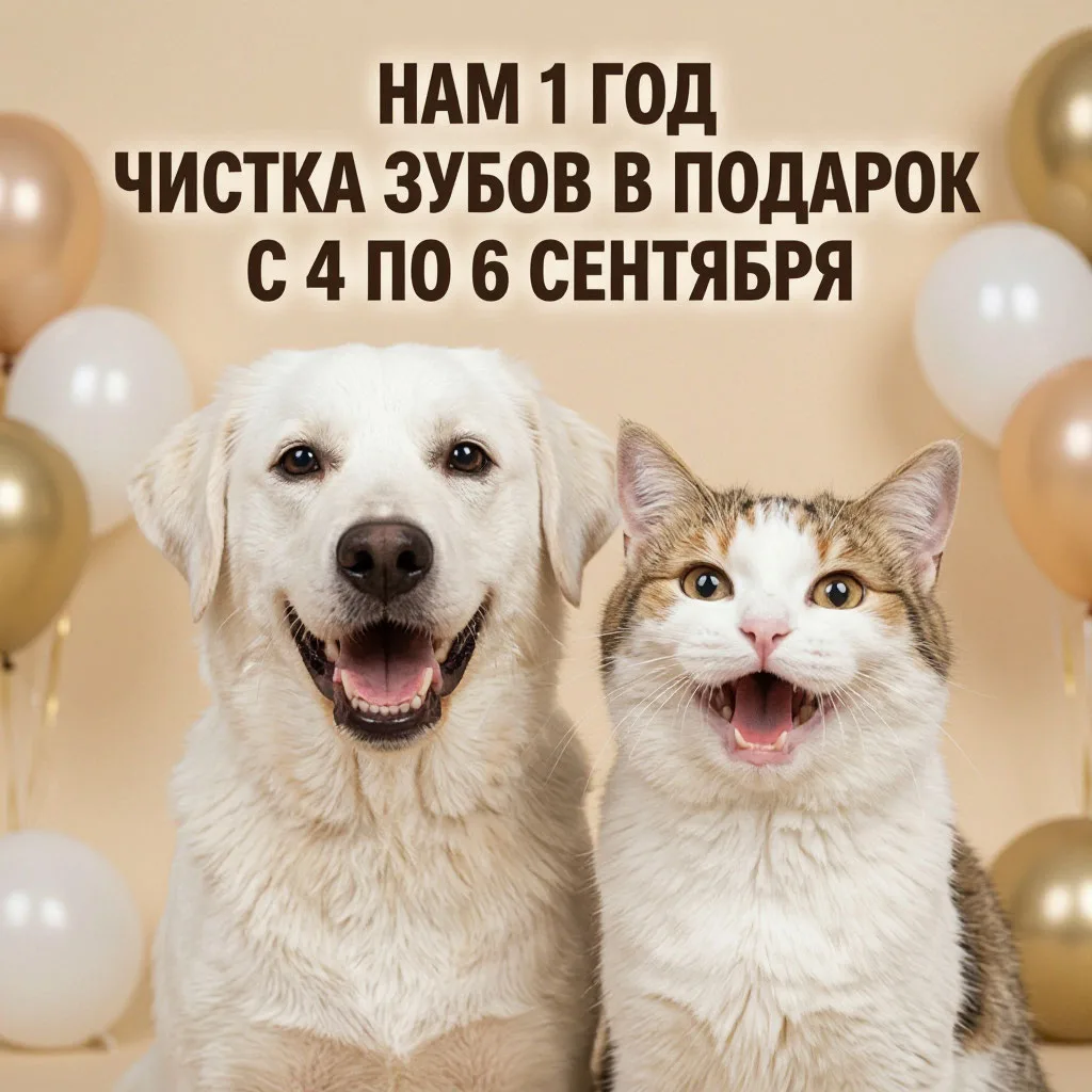 Улыбаемся и машем! Нам исполняется 1 год! 🐾🥳  Друзья, с 4 по 6 сентября наш салон пра...