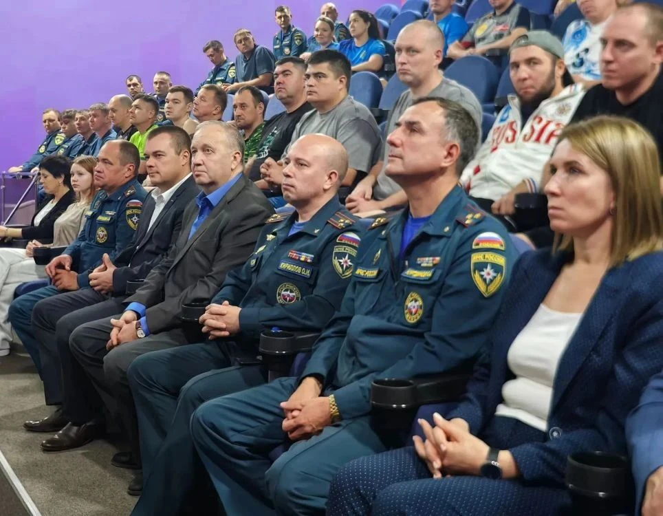 В Ульяновске прошли соревнования по настольному теннису первого этапа Спартакиады МЧС Р...