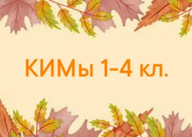 КИМы (Контрольно измерительные материалы) или КОСы (Контрольно-оценочные средства) 📚