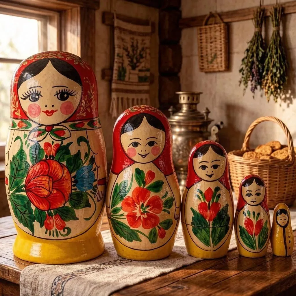 Польза игры в матрешек для детей