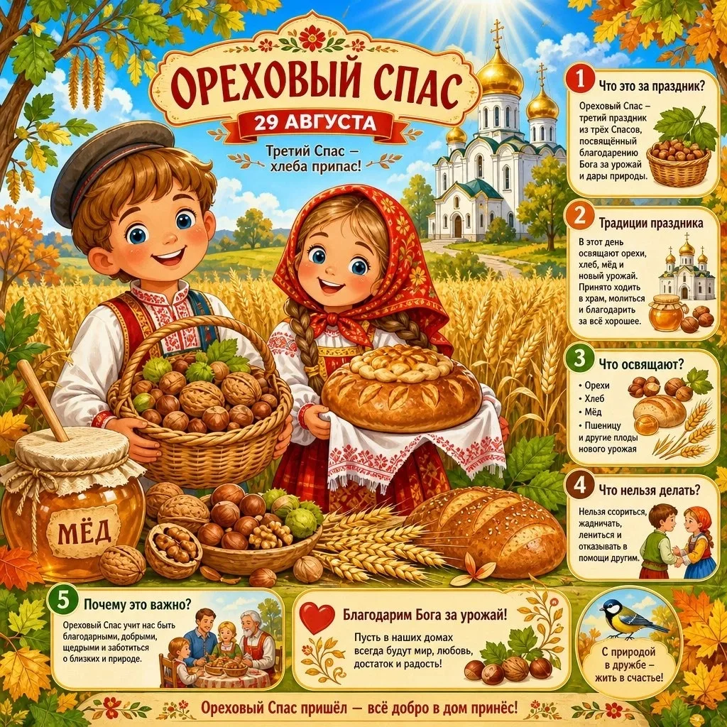 С Ореховым Спасом!