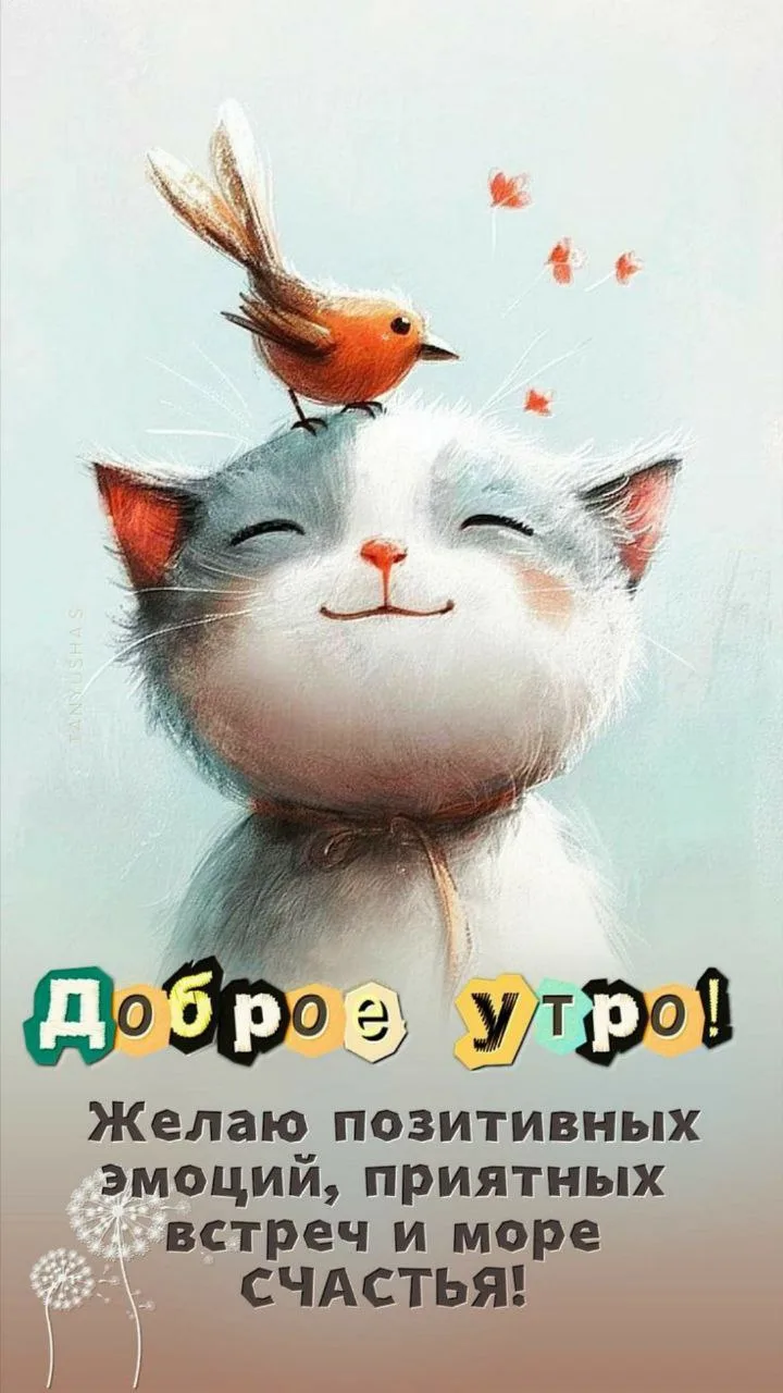 Доброе утро! 🌷

Открытки в MAX ️💌Подписаться