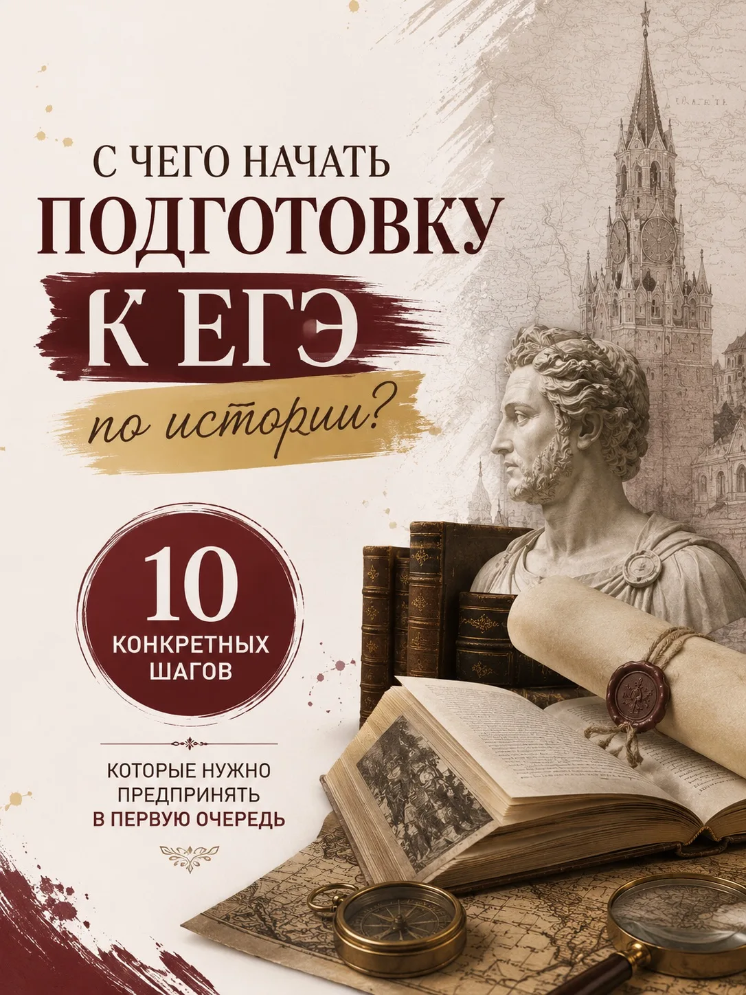 С чего начать подготовку к ЕГЭ по истории?