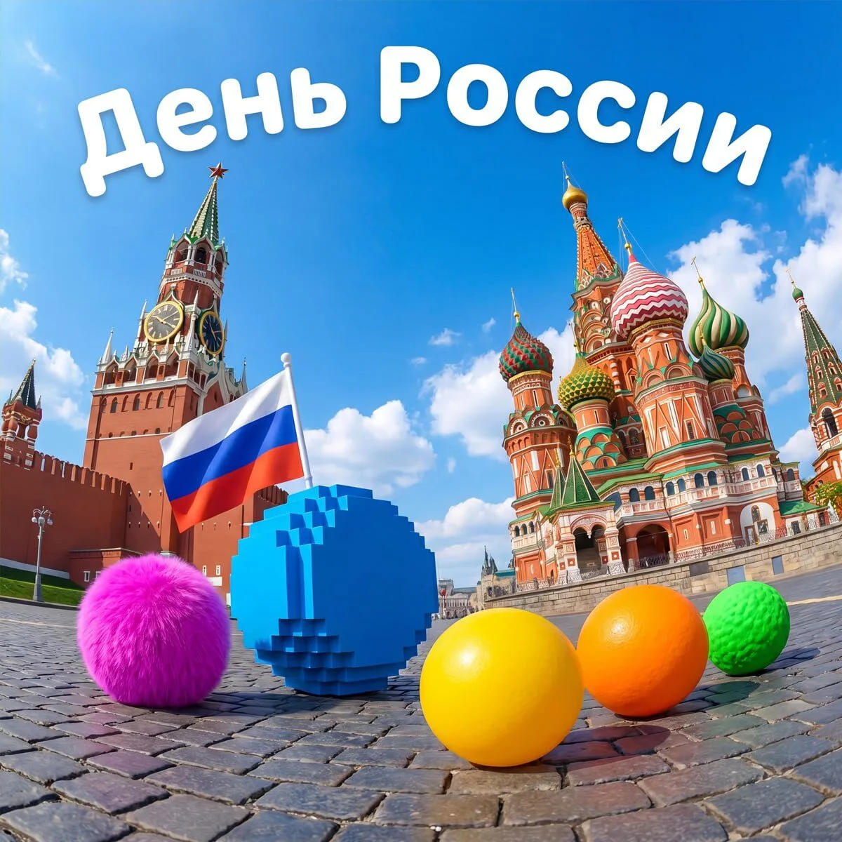 Сегодня отмечаем важный для нашей страны праздник — День России! Поздравляем всех! 🇷🇺