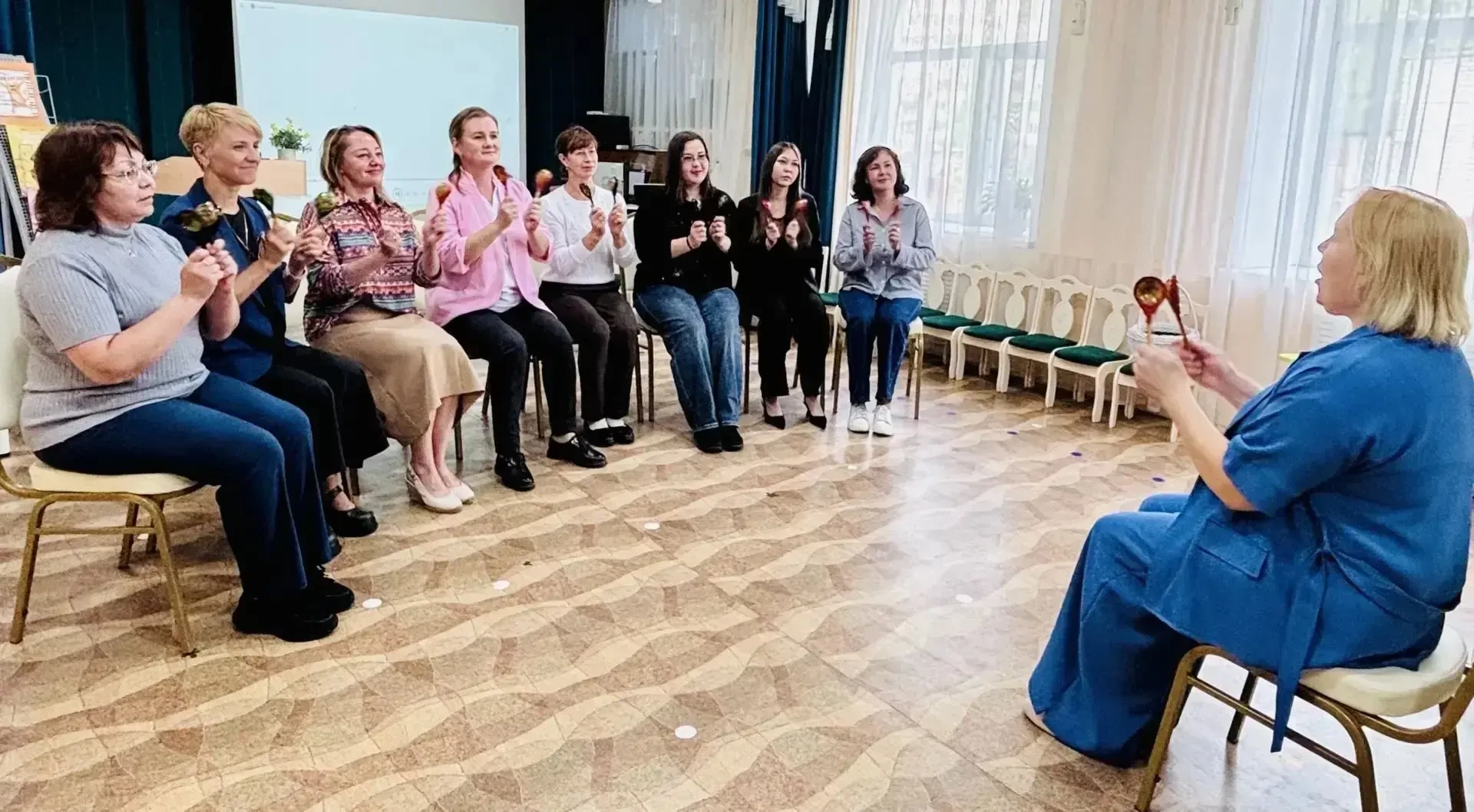 18 августа музыкальные  руководители детского сада Архипова Оксана Владиславовна, Якушо...