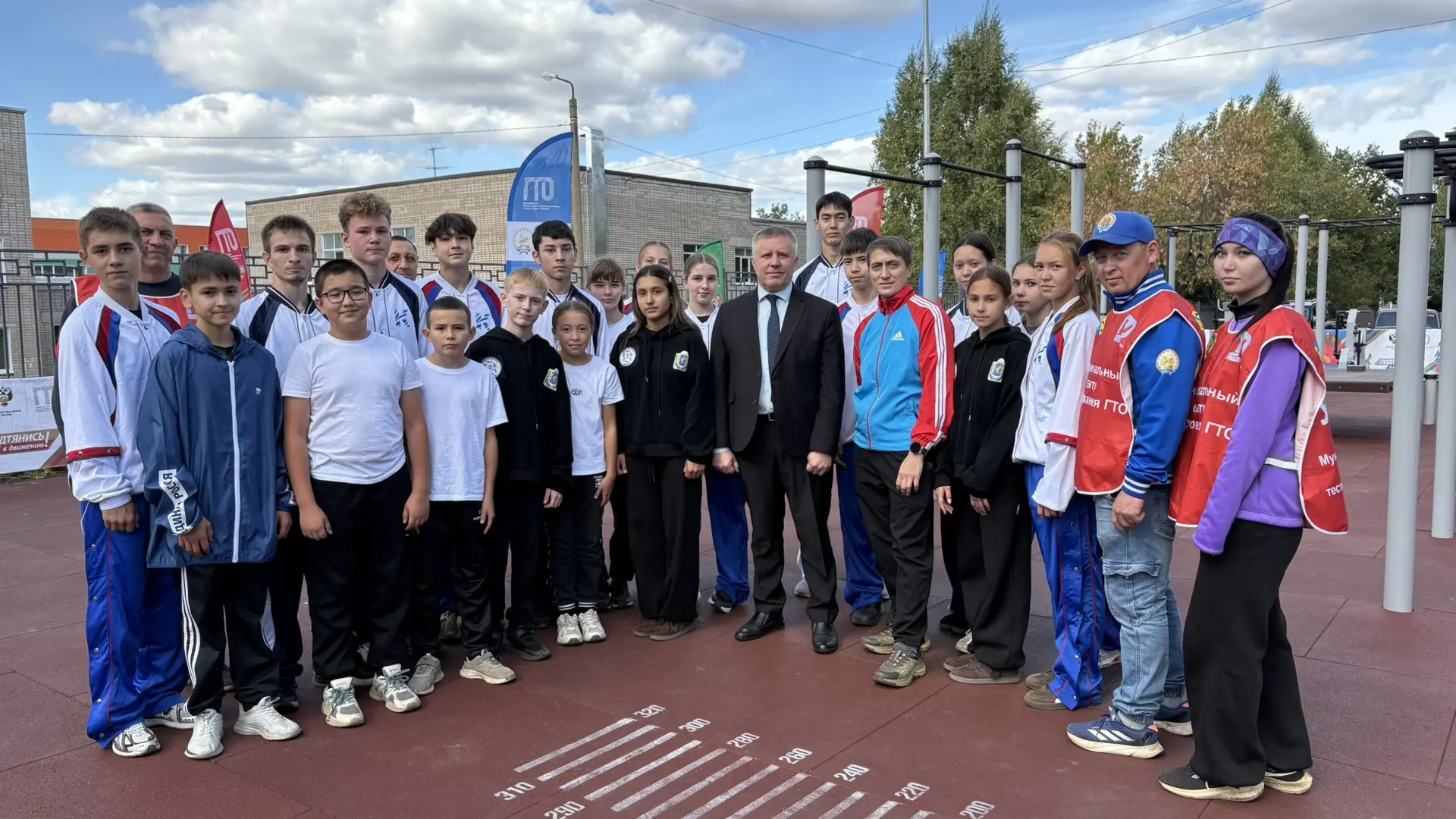 📍Новая площадка ГТО открылась в Кумертау