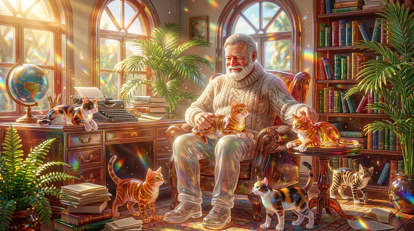 Эрнест Хемингуэй и шестипалые кошки 🐈📚🌴