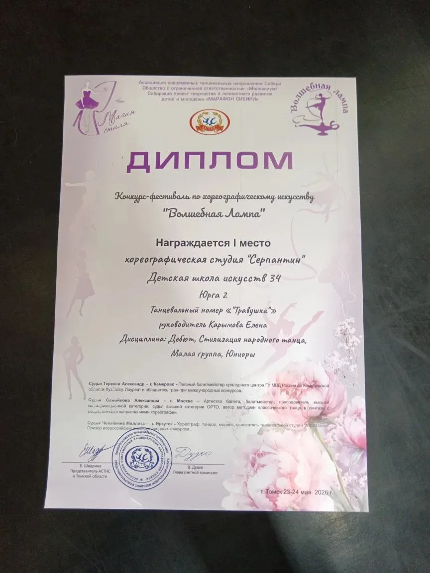 📌Девочки из ст. Юрга 2 ДШИ 34 участвовали в конкурсе-фестивале по хореографическому ис...