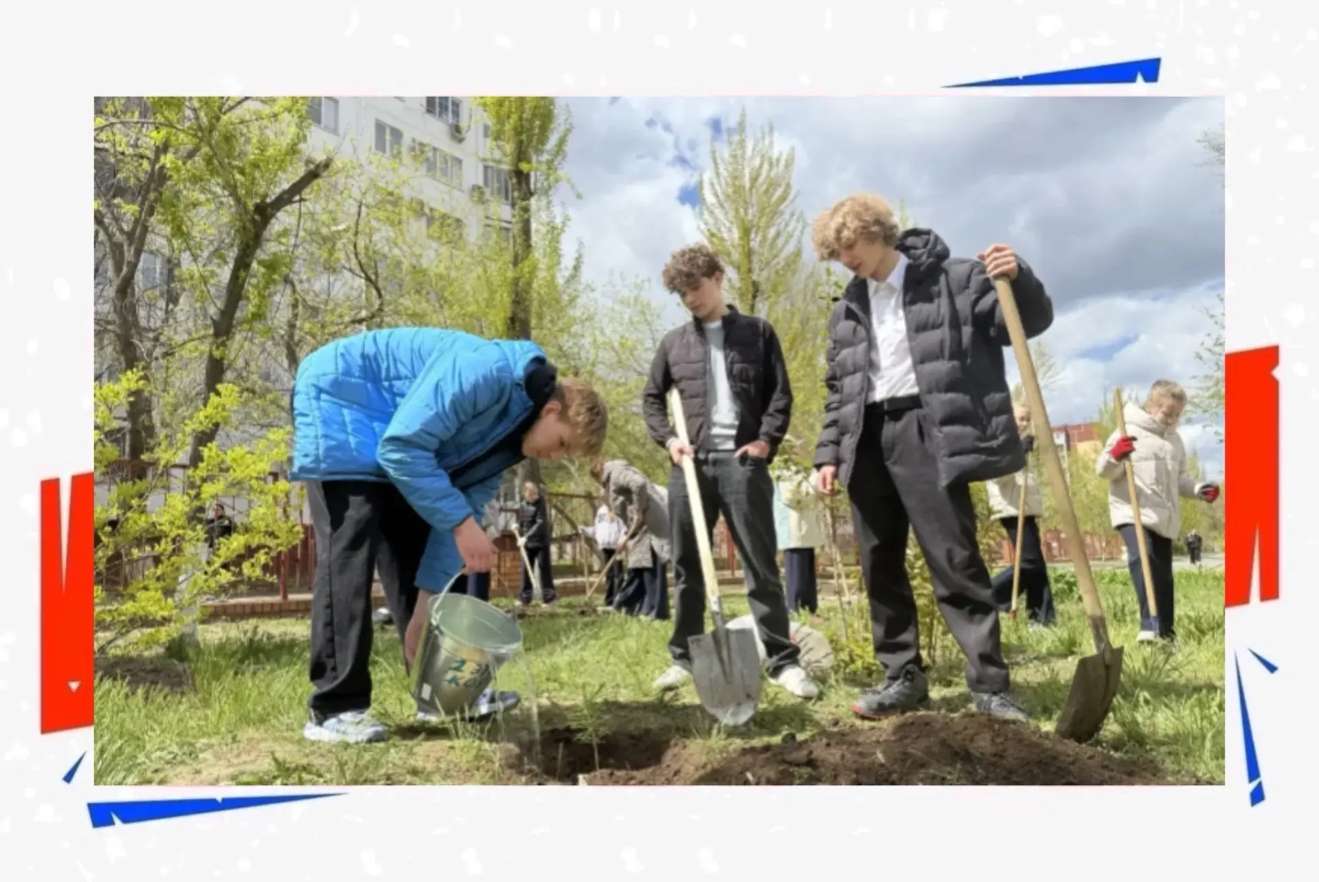Зелёное будущее начинается сегодня 🌎  25 апреля компания GRASS провела масштабную экологическую акци