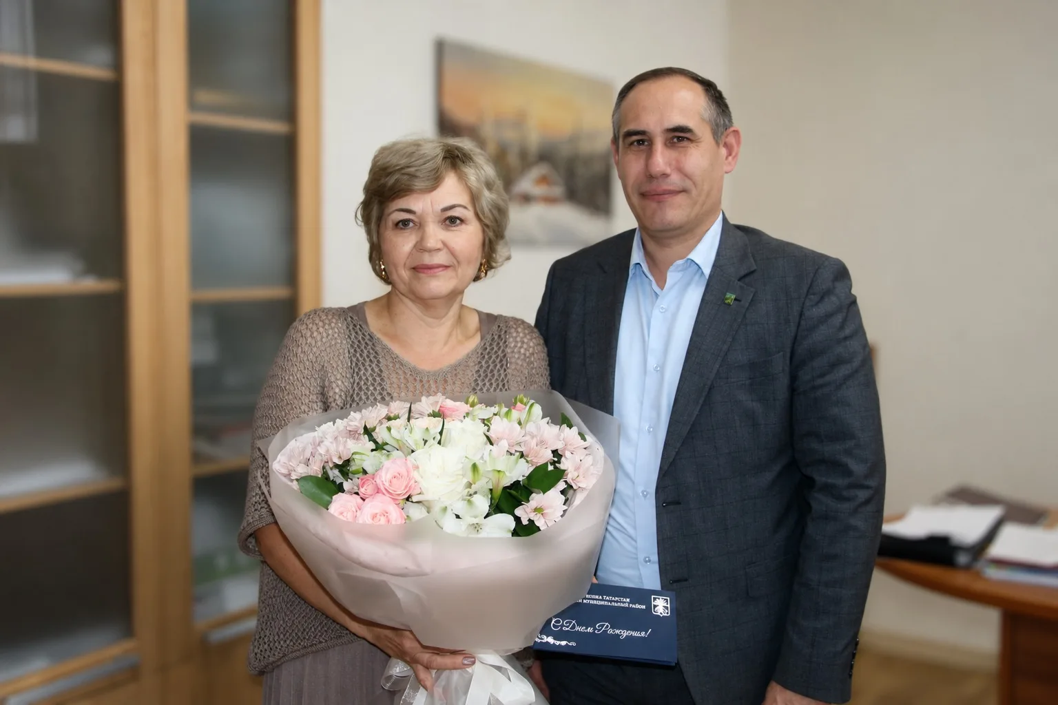 💐Сегодня свой день рождения празднует Гонджуа Людмила Александровна — начальник отдела Буинского фи