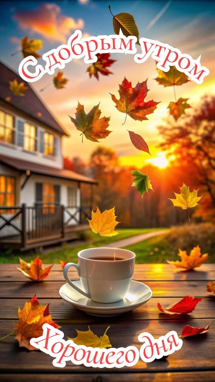 Чудесного и доброго всем утра! ☕🌞🌹