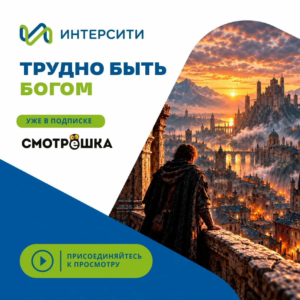 🎬 Одна из громких премьер 2026 года — «Трудно быть богом»!