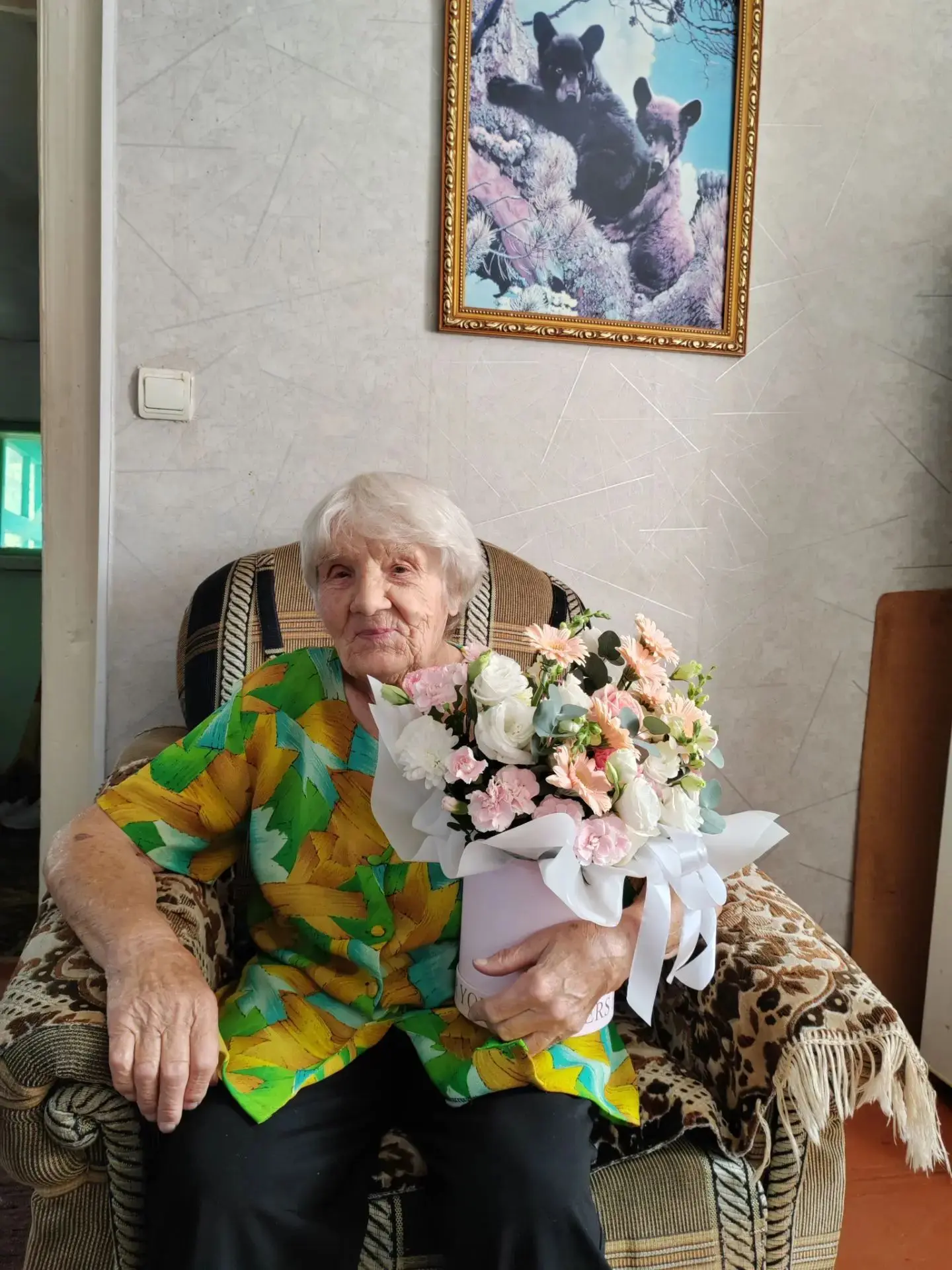 Сегодня 95-летний юбилей отмечает труженица тыла — Рябинина Мария Сергеевна✨