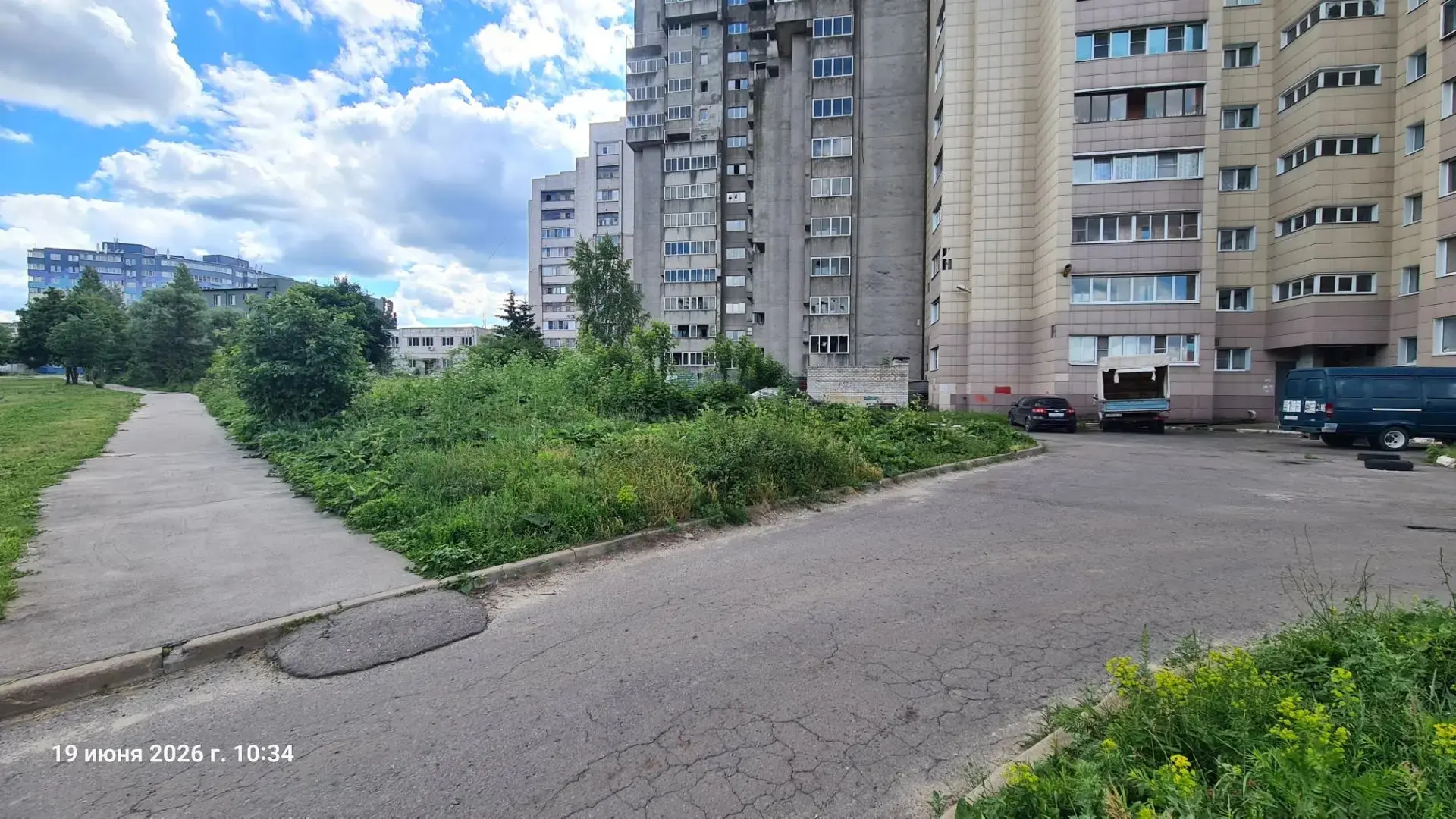Общественная территория в районе дома 20  по улице Орловская. 
В рамках муниципального контракта под