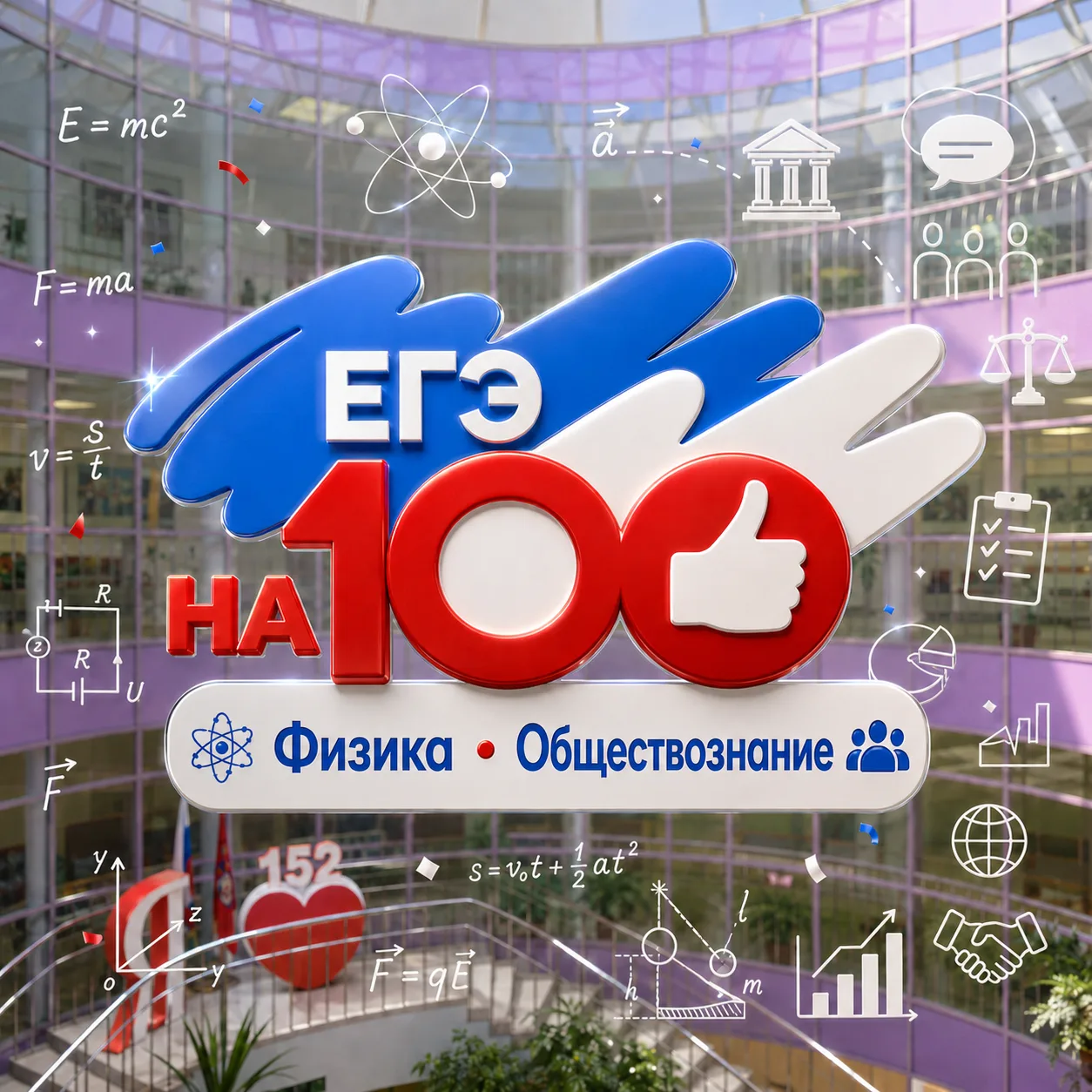 📝⚡️ Сегодня наши выпускники сдают ЕГЭ по физике и обществознанию!

Для одних этот день связан с фор