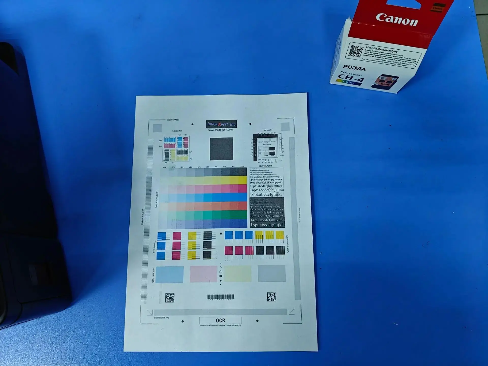 Восстановление качества печати цветного струйного принтера Canon!