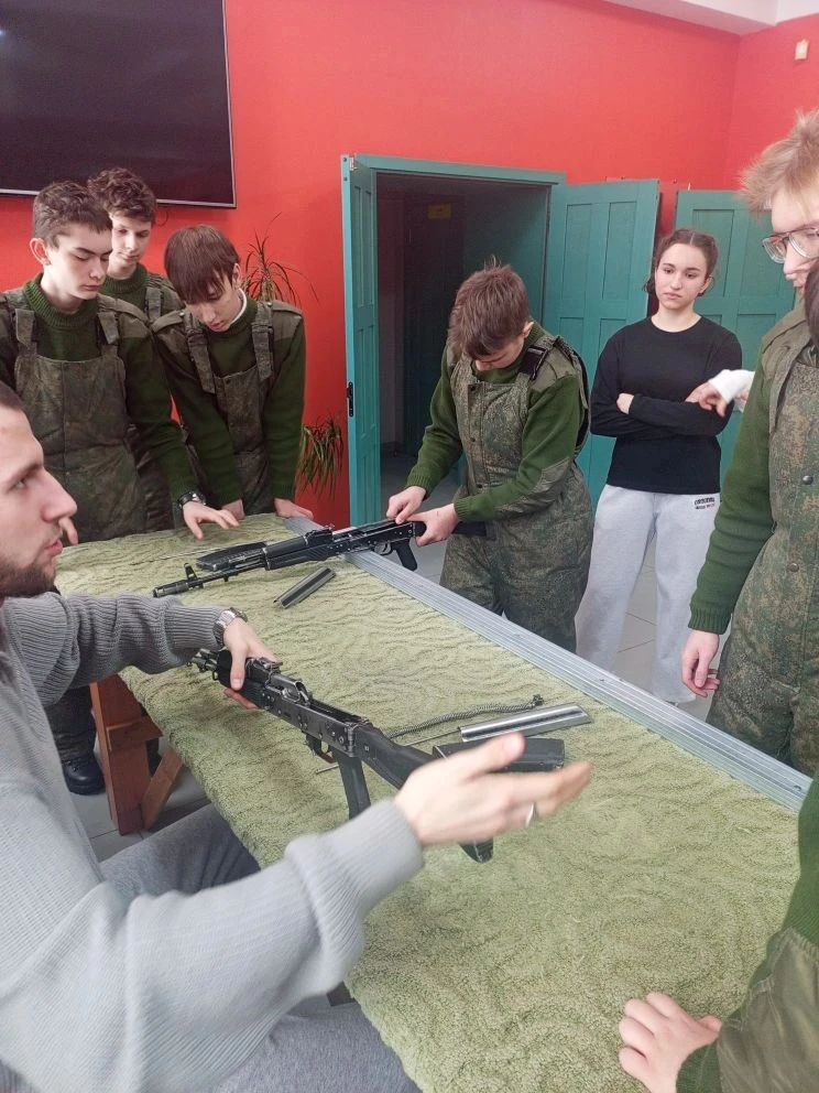 С 5 по 8 марта юнармейский отряд «Наследие», под руководством преподавателя-организатора ОБЗР Анатол