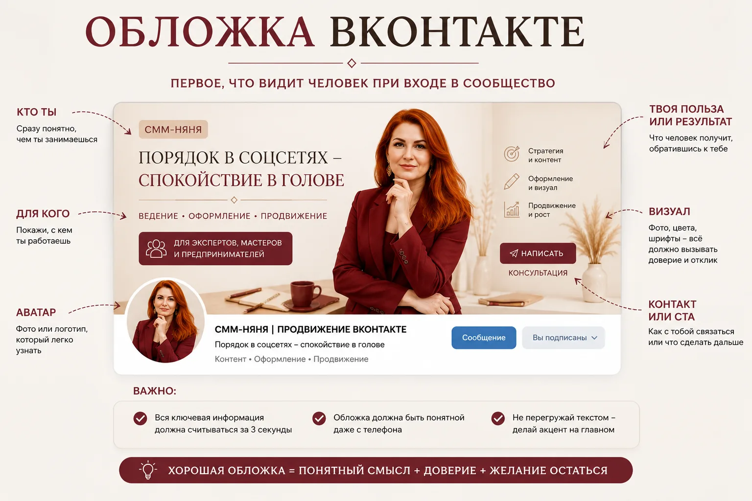 У тебя есть 3 секунды. И всё решает обложка

Человек заходит в твоё сообщество и не начинает с чтени