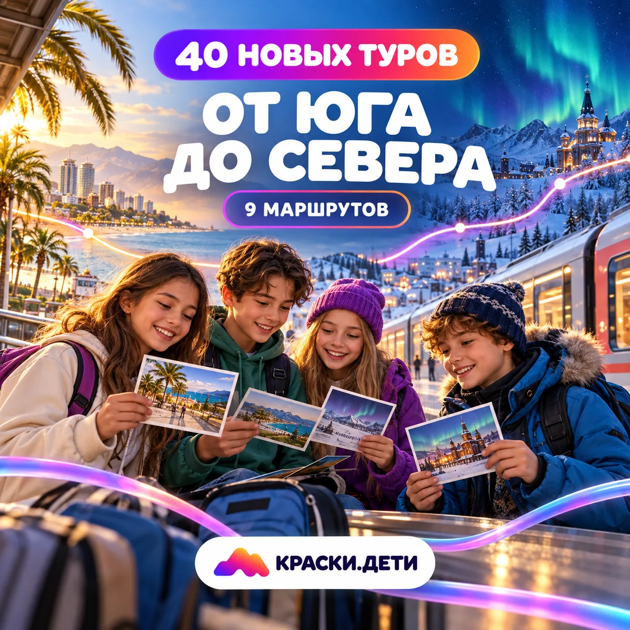 🌍 40 НОВЫХ ТУРОВ — ЧАСТЬ 3: ОТ ЮГА ДО СЕВЕРА