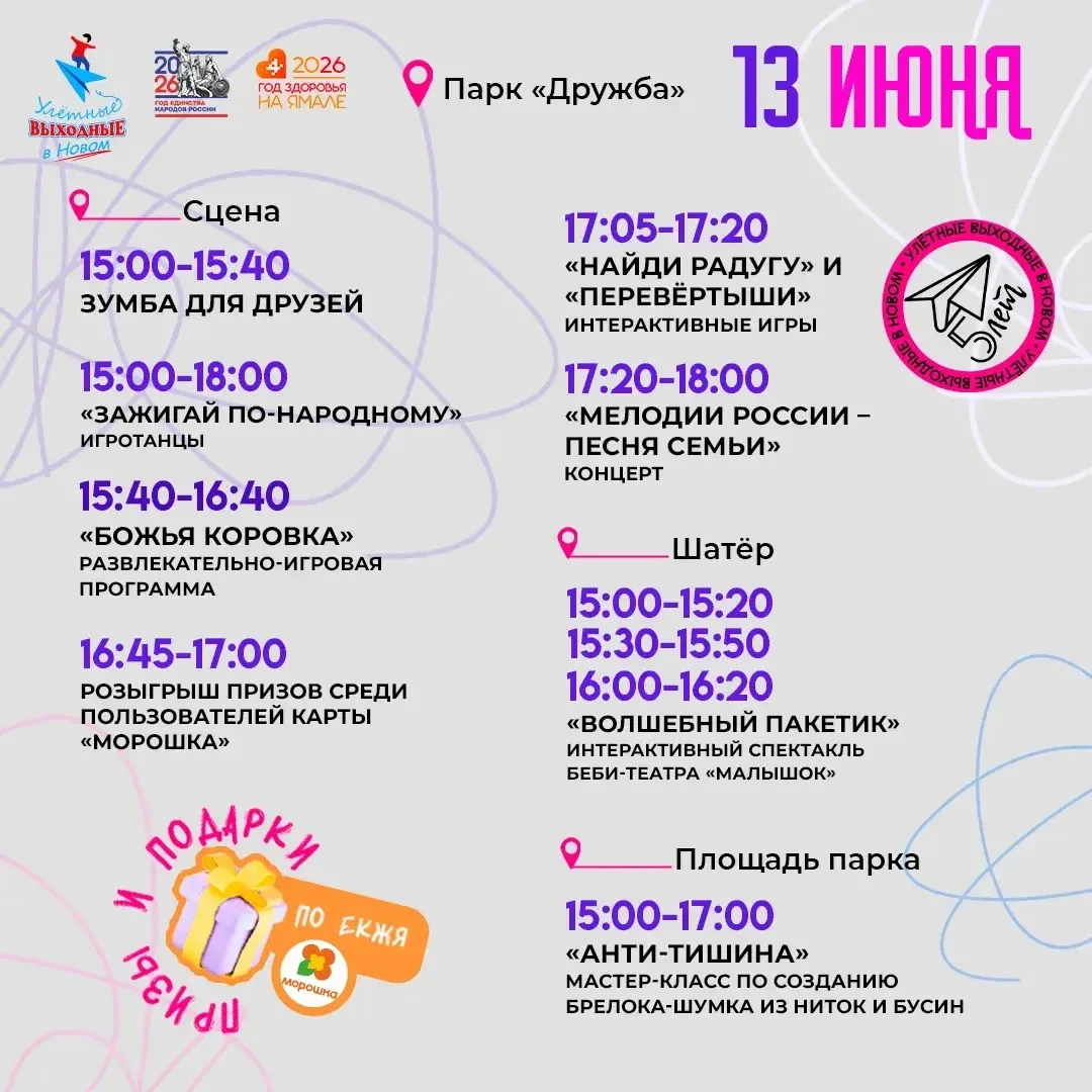 Семейный выходной в парке
