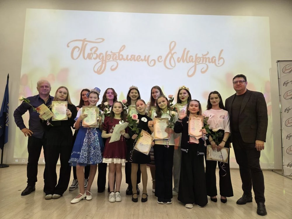 Настоящий праздник красоты, грации и таланта! 👑✨  В преддверии празднования Международного женского 
