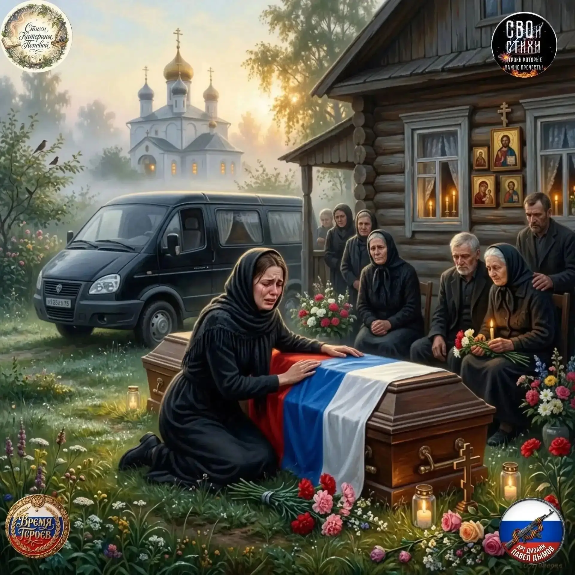 Сегодня сына привезли.