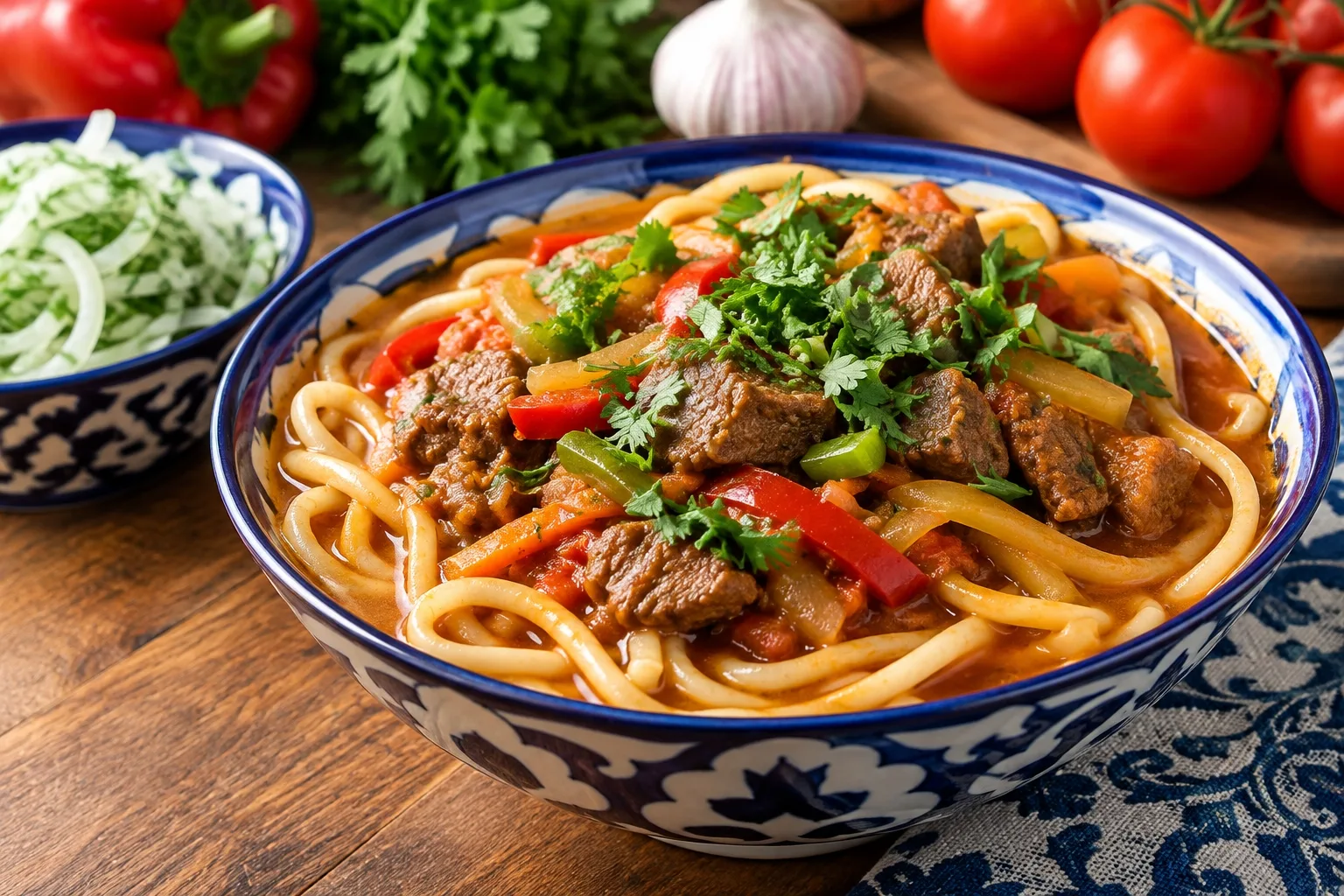 🍜 Лагман: аромат востока у тебя дома — готовим просто и вкусно!